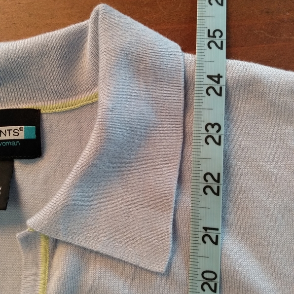 Requirements Woman Knit Cuffed Sleeve Top - Picture 3 of 7